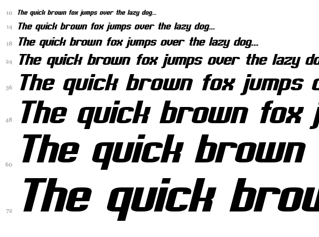 Empanada font waterfall